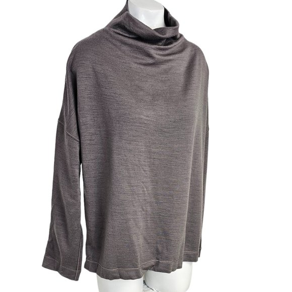 Lululemon Principal Dancer Funnel Neck Sweater, Lunar Rock - Picture 3 of 9